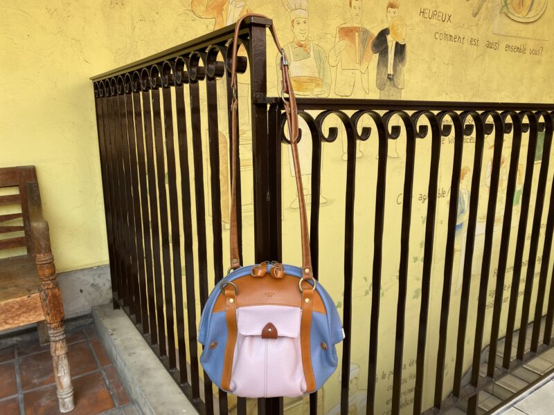 イタリアコーティングレザー × 栃木レザー 2WAY