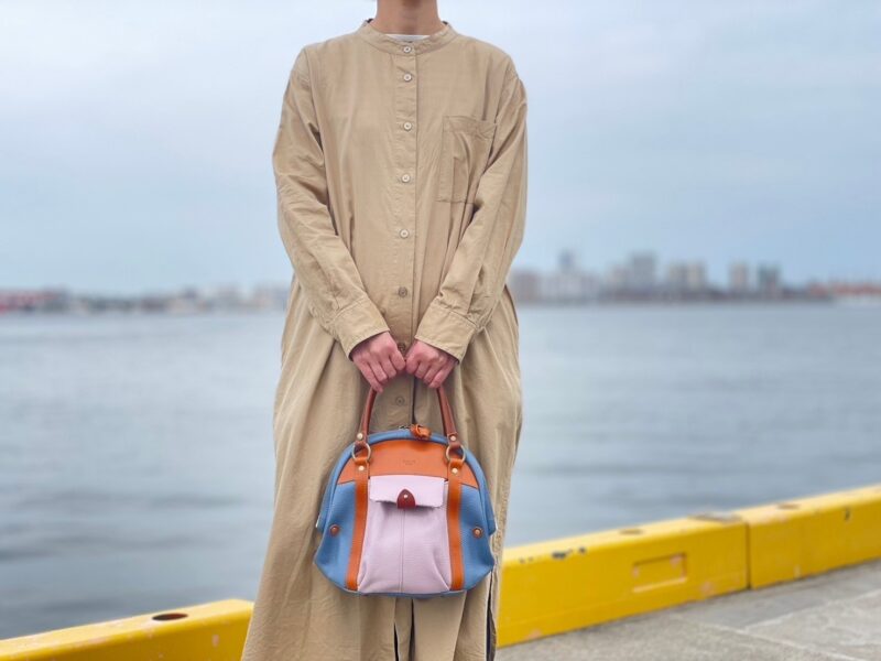 イタリアコーティングレザー × 栃木レザー 2WAY