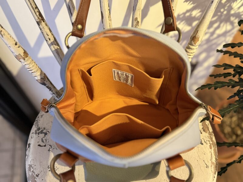 イタリアコーティングレザー × 栃木レザー 2WAY