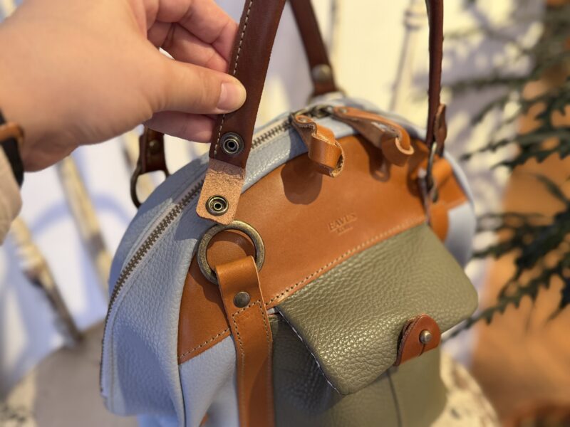 イタリアコーティングレザー × 栃木レザー 2WAY