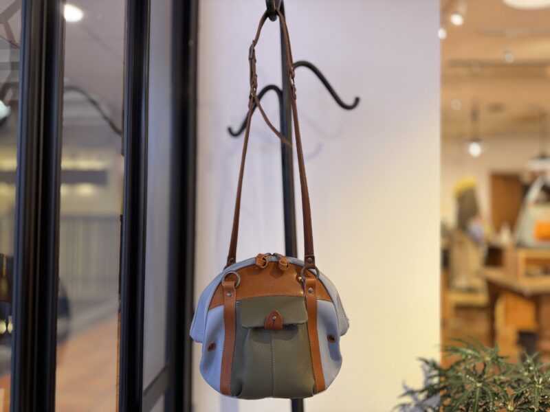 イタリアコーティングレザー × 栃木レザー 2WAY