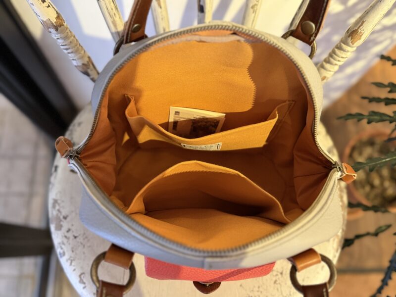 イタリアコーティングレザー × 栃木レザー 2WAY