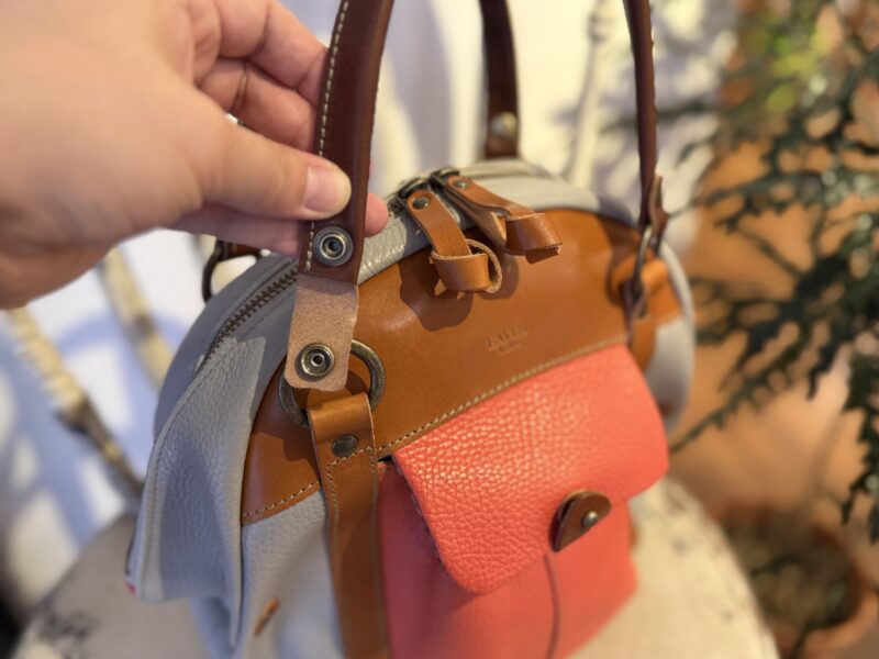 イタリアコーティングレザー × 栃木レザー 2WAY