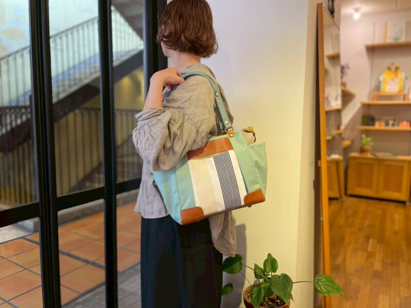 ナイロン x フランス綿 x レザー 3ＷＡＹ