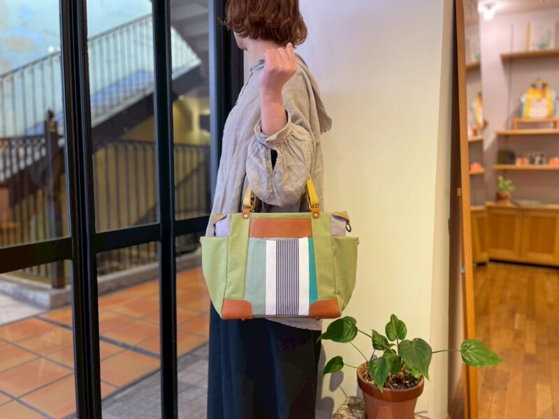 ナイロン x フランス綿 x レザー 3ＷＡＹ