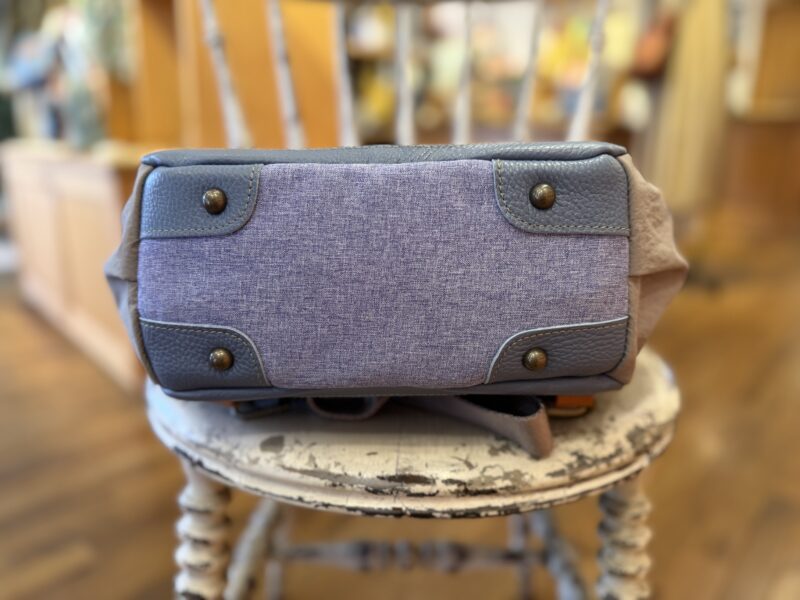 撥水ナイロン x イタリアコーティングレザー リュック＆トート