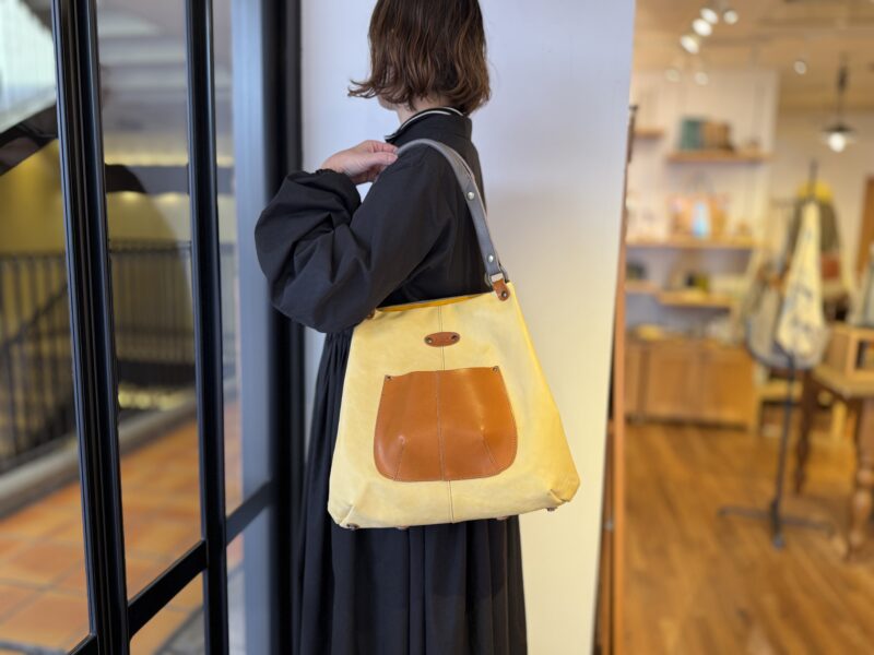 イタリアタンニンレザー x 栃木レザー トート