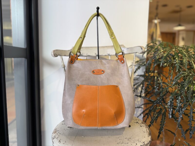 イタリアタンニンレザー x 栃木レザー トート