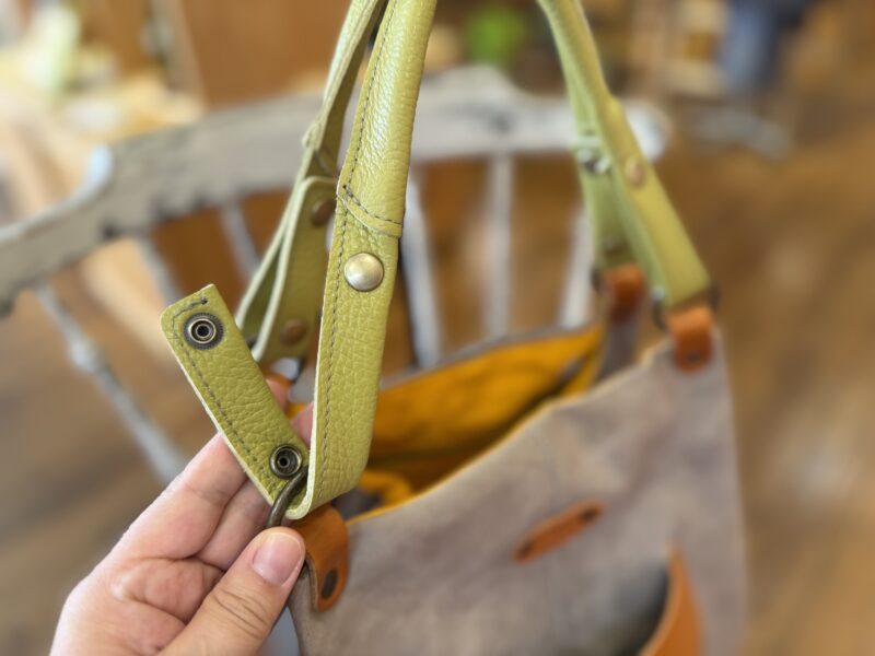 イタリアタンニンレザー x 栃木レザー トート