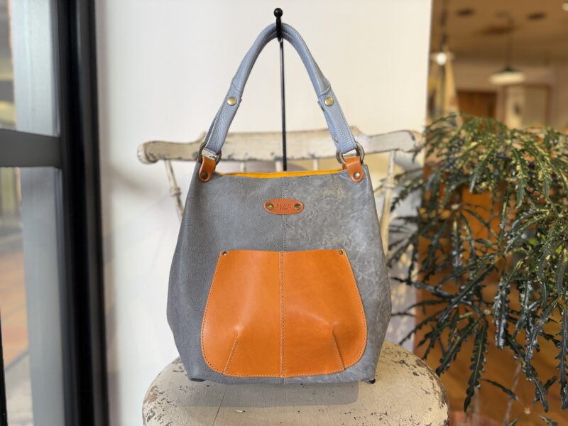 イタリアタンニンレザー x 栃木レザー トート