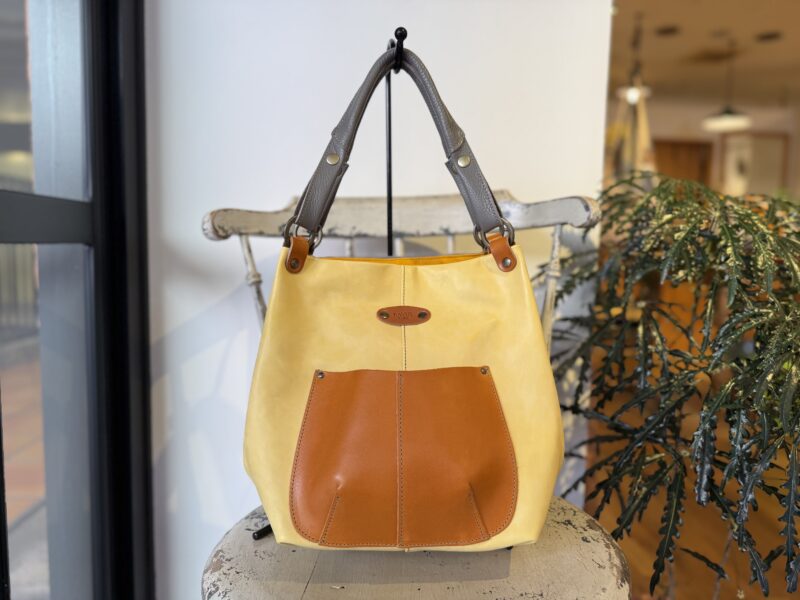 イタリアタンニンレザー x 栃木レザー トート