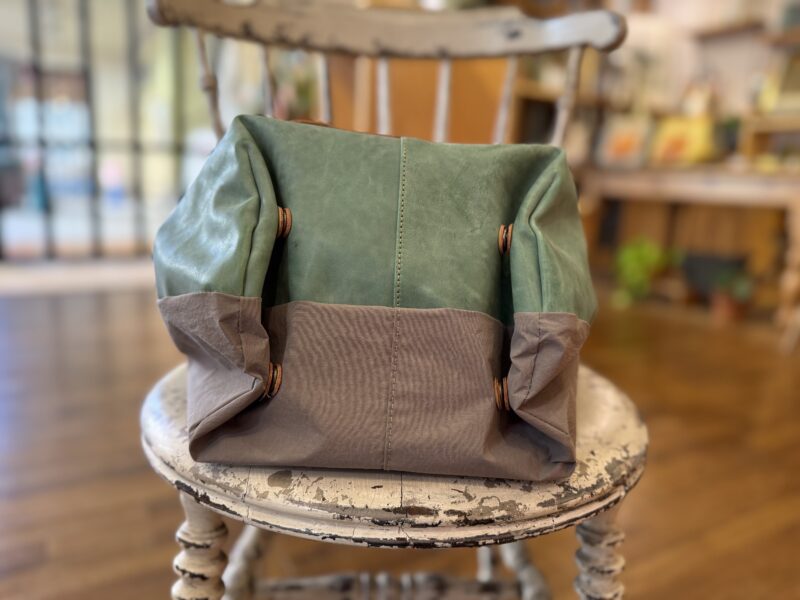 イタリアタンニンレザー x 栃木レザー トート