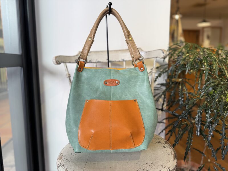 イタリアタンニンレザー x 栃木レザー トート