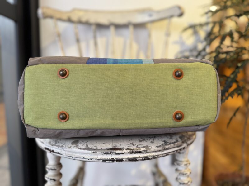 撥水ナイロン x フランスコットン ３WAY