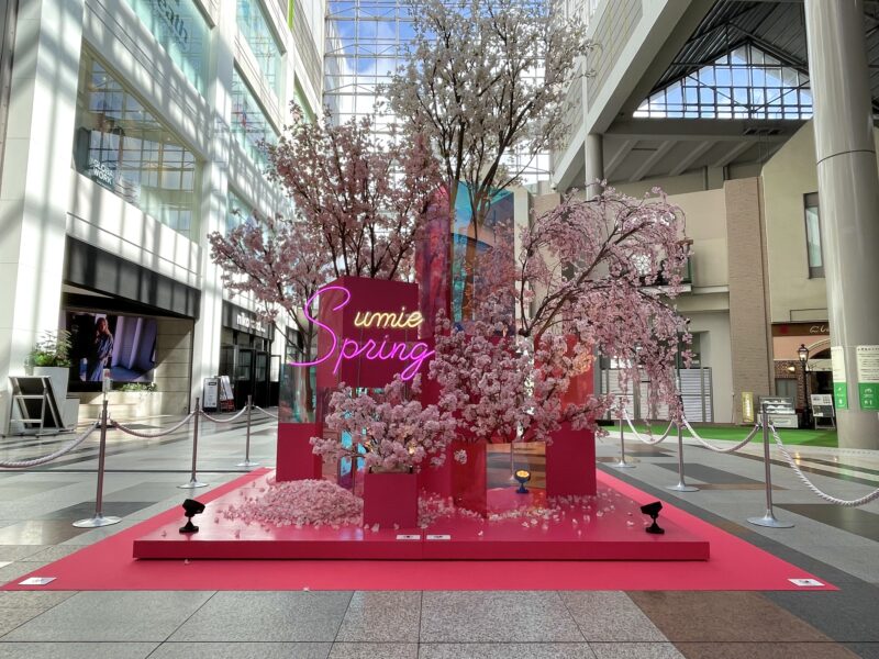 桜のオブジェ