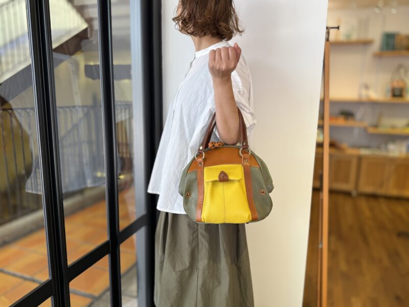 イタリアコーティングレザー × 栃木レザー 2WAY