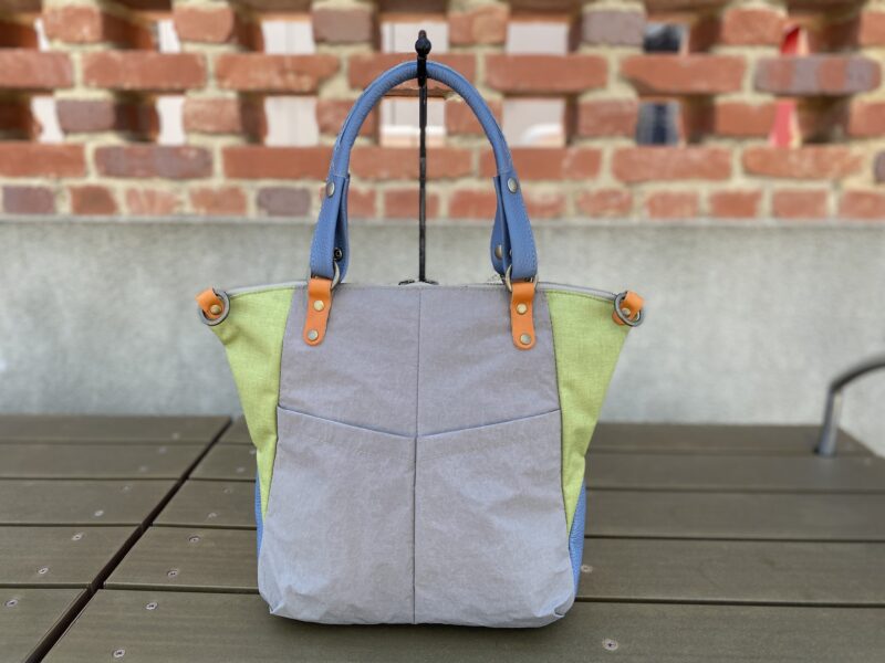 イタリアコーティングレザー x フランスコットン 3WAY