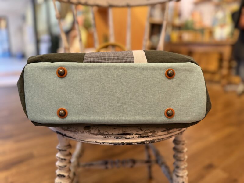 撥水ナイロン x フランスコットン ３WAY