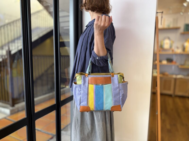 ナイロン x フランス綿 x レザー 3ＷＡＹ