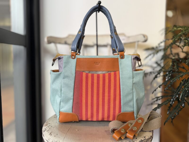 ナイロン x フランス綿 x レザー 3ＷＡＹ