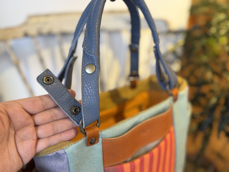 ナイロン x フランス綿 x レザー 3ＷＡＹ