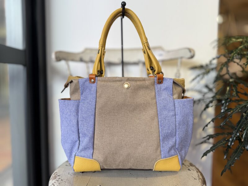 ナイロン x フランス綿 x レザー 3ＷＡＹ