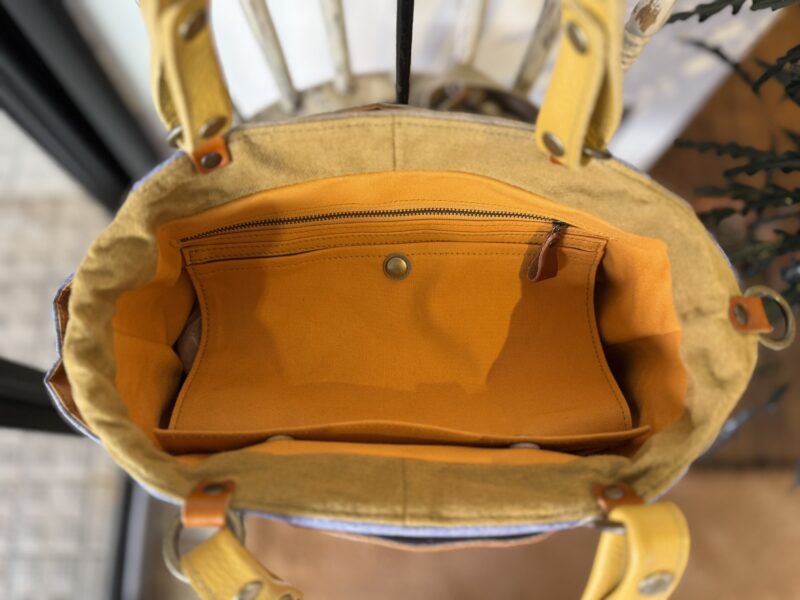 ナイロン x フランス綿 x レザー 3ＷＡＹ