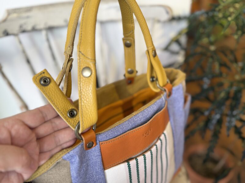 ナイロン x フランス綿 x レザー 3ＷＡＹ