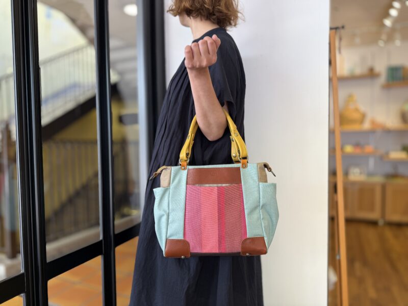 ナイロン x フランス綿 x レザー 3ＷＡＹ