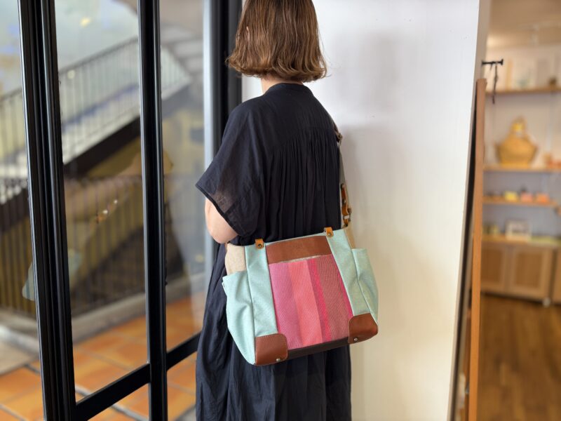 ナイロン x フランス綿 x レザー 3ＷＡＹ