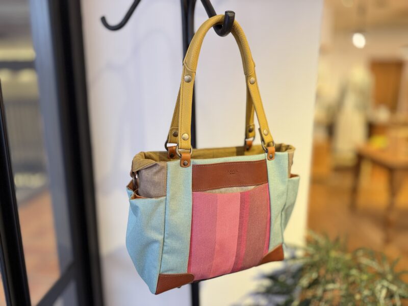 ナイロン x フランス綿 x レザー 3ＷＡＹ