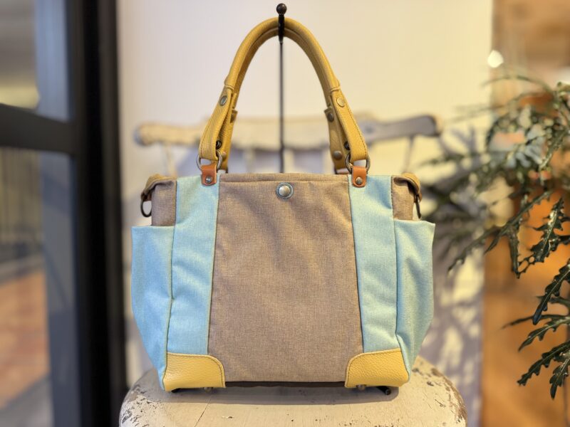 ナイロン x フランス綿 x レザー 3ＷＡＹ
