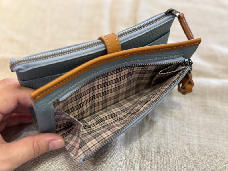 イタリアコーティングレザー長財布