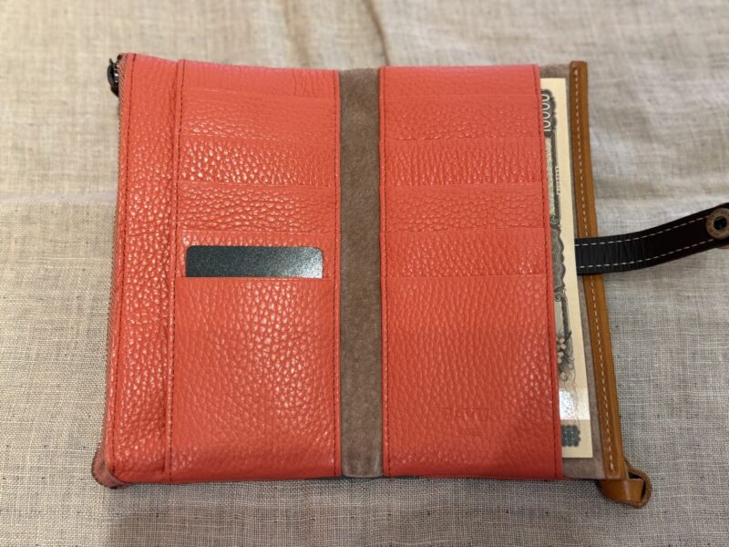 イタリアコーティングレザー長財布